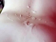 argentinian stepsis vagina filled with my full creampie load