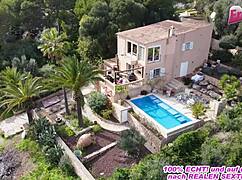 Geiler analfick mit einer deutschen dicke titten teen 18+ outdoor on balcony pov