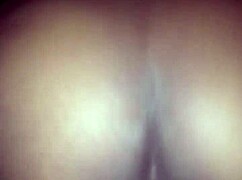 Light-Skinned Cock Stretches Ebony's Massive Ass Deep