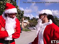 whoa this ladyboy's massive cock throbs while she sucks and fucks hard