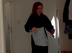 Can cocksucker's mouth hold all that cum?