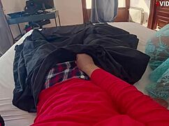 curvy colombian milf mother-in-law deepthroats huge cock creampies wet pussy