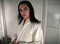 wanna see this fresh german milf tease her monster cock with handjob and blowjob?