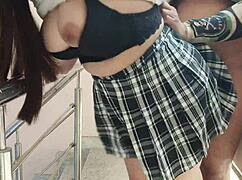 ever seen an indian schoolgirl's tight anal wrecked this hard while sucking dick? 😈