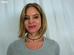 Anabelle Pync's Tight Pussy Takes Dildo Deep in Lingerie Solo 4K!