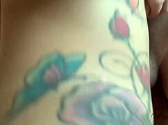 Hubby watches lover rip condom off and bareback fuck wife's swollen pussy till mouth cum swallow