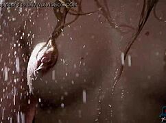 Kenna james' big ass milf body strips slow teasing her petite tits for playboy