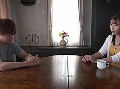 ohh my sons numb dick cant cum from pussy pressure anymore so i train it slow with my thick tight meaty cunt yuri miyama hyper long fuck