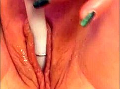 hotwife steffi the hippie witch dances her huge pussy lips dirty with vibrator!!!