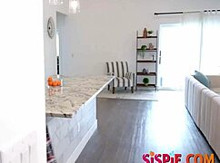 Ever wonder how Ricky Spanish breaks petite stepsis Melody Marks with hardcore POV blowjobs and small tits pounding?