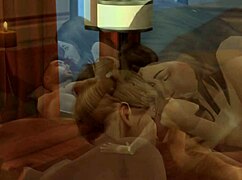 Thirsty sluts drain muscular hunk's cum in sweaty threesome frenzy?