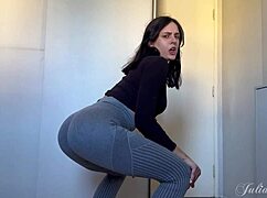 Latina Babe's Big Ass Anal Cowgirl Ride