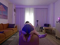 my first time fucking a fan's big ass tiny tits with puffy nipples ends in hard cumshot