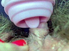 Her Swollen Clit Pulses to Explosive Orgasm Waves