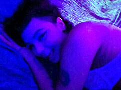 cute alt teen fucks guy till creamy cum fills her mouth!