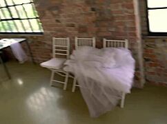 In the bridal suite petite tattooed virgin bride liya silver bends over for blowjob then rides cowgirl doggystyle in your interactive lifeselector fantasy