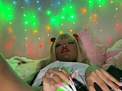 Misa's Deathnote Cosplay Leads to Explosive Orgasm