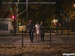 Watch this milf take double penetration from two cocks right at her work office