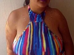 dude her tie play triggered the hugest squirt ever