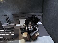 office girl seduces me for sneaky late night pounding