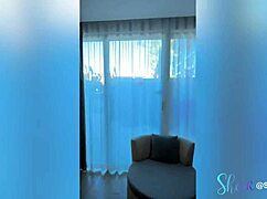 blonde milf in lingerie dances dirty before bdsm clothes rip in tucson