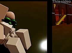 dude that roblox fight goat animation in fishnets is wild af