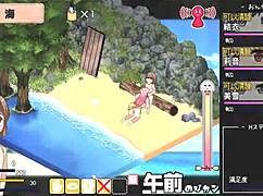 Spoiled Beach Sis Mizuki Sucks Cock Desperately