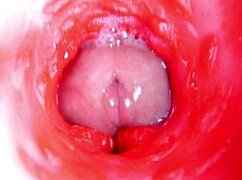 Internal Camera Teases Pussy Creampie