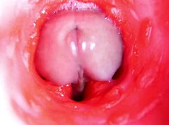 Internal Camera Teases Pussy Creampie