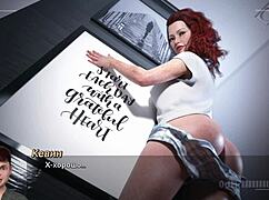 submissive redhead milf slurps monster cock then squirts on banana outdoors