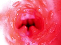 Internal Camera Teases Pussy Creampie