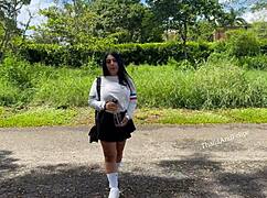 WOW! College Girl Cheats Easy Fucks Stranger Doggystyle Cowgirl!