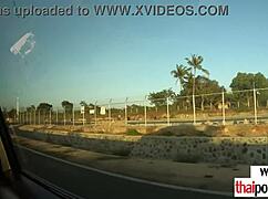 Petite Asian Teen Relaxes Bent Over On Monster White Cock