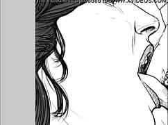 FFM Threesome: Ass Licking Anal Swingers Fuck Fest