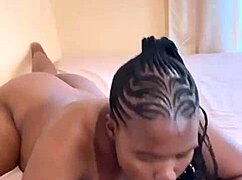 Ebony Big Pussy Solo Dripping Wet