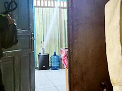 housewife caught masturbating bent over doggystyle fucked hard by amateur pornstar