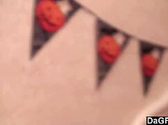 sexy caribbean pirate strips teasing for cam