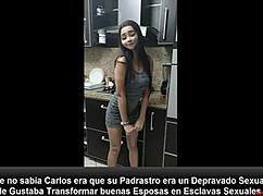 Wow, stepson's wife desperately needs my mouth-to-mouth netorare rescue!