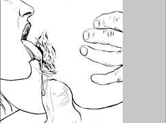 FFM Threesome: Ass Licking Anal Swingers Fuck Fest