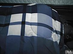 Couple invites stepson's black friend for horny threesome fuck