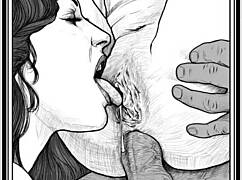 FFM Threesome: Ass Licking Anal Swingers Fuck Fest