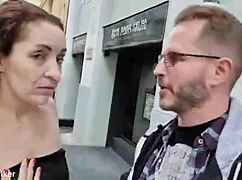 czech milf's shower ass destroyed by dry anal gaping deepthroat humiliation