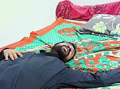 i can't resist this mature indian milf maid seducing me with her juicy tits and tight pussy for rough young owner sex.