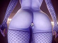 fat ass trans widowmaker rams monster cock into emma's bald pussy compilation