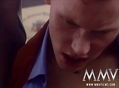 erotic blonde harlots slobber on huge interracial monster cocks