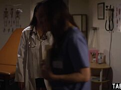 Hey nurse sinn sage, vicki chase wants to lick your pussy in hospital fingering frenzy