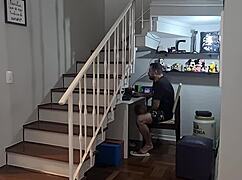 a morena rabuda shows off new bikini... i couldn't resist slamming my cock in that fat hairy pussy quickie 😈💦