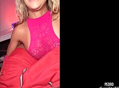 nathy sininho flashes her tight brazilian body for muscular cock ride