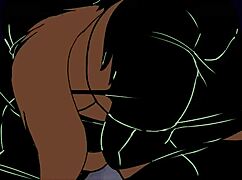 beast bodybuilder flexes furry muscles in epic growth pump