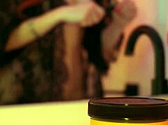 Big Tits Redhead Rides Oily Cock in Halloween Fuckfest